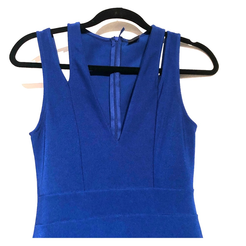 Royal Blue Privy Bodycon dress Sz M